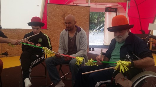 Atelier cirque adapté