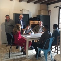Visite de la ministre de la Justice