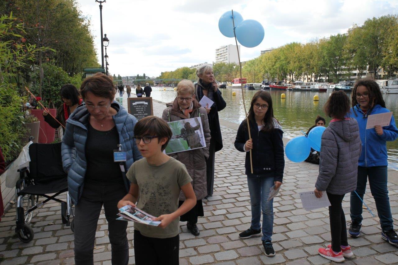 Défilé pour la semaine bleue