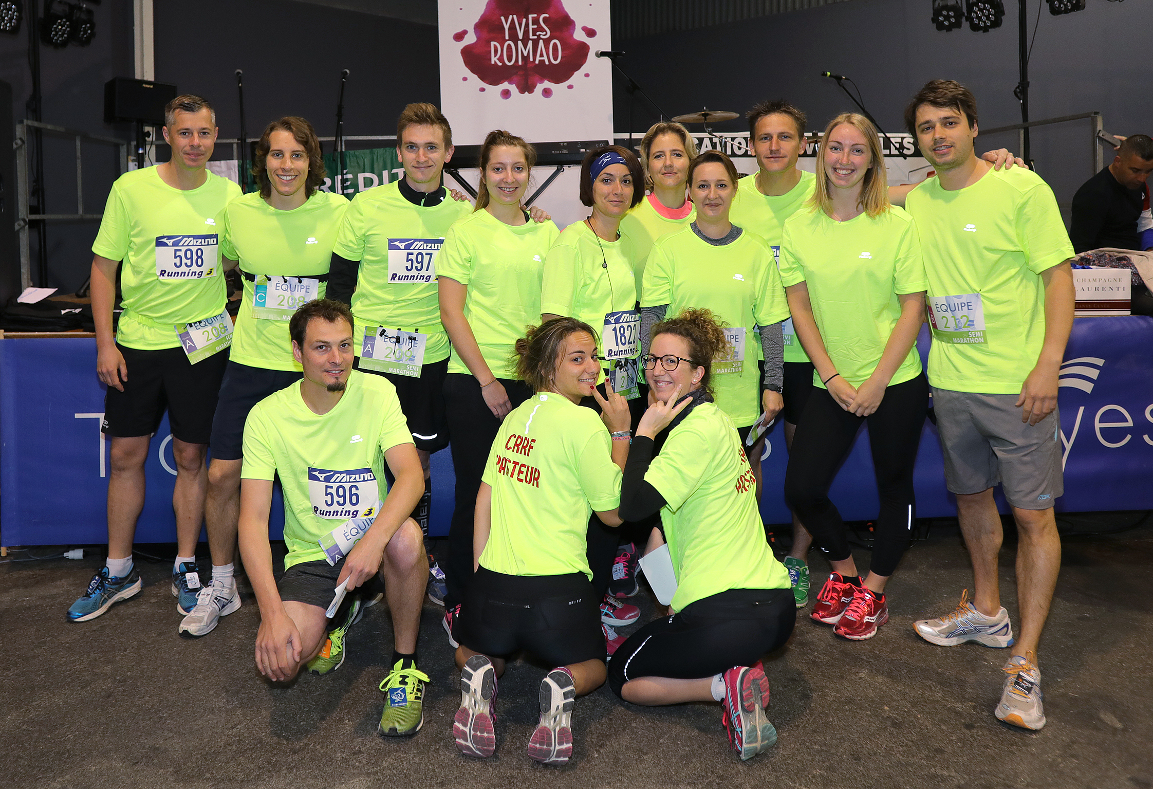 Semi-marathon Equipe CRRF Pasteur 