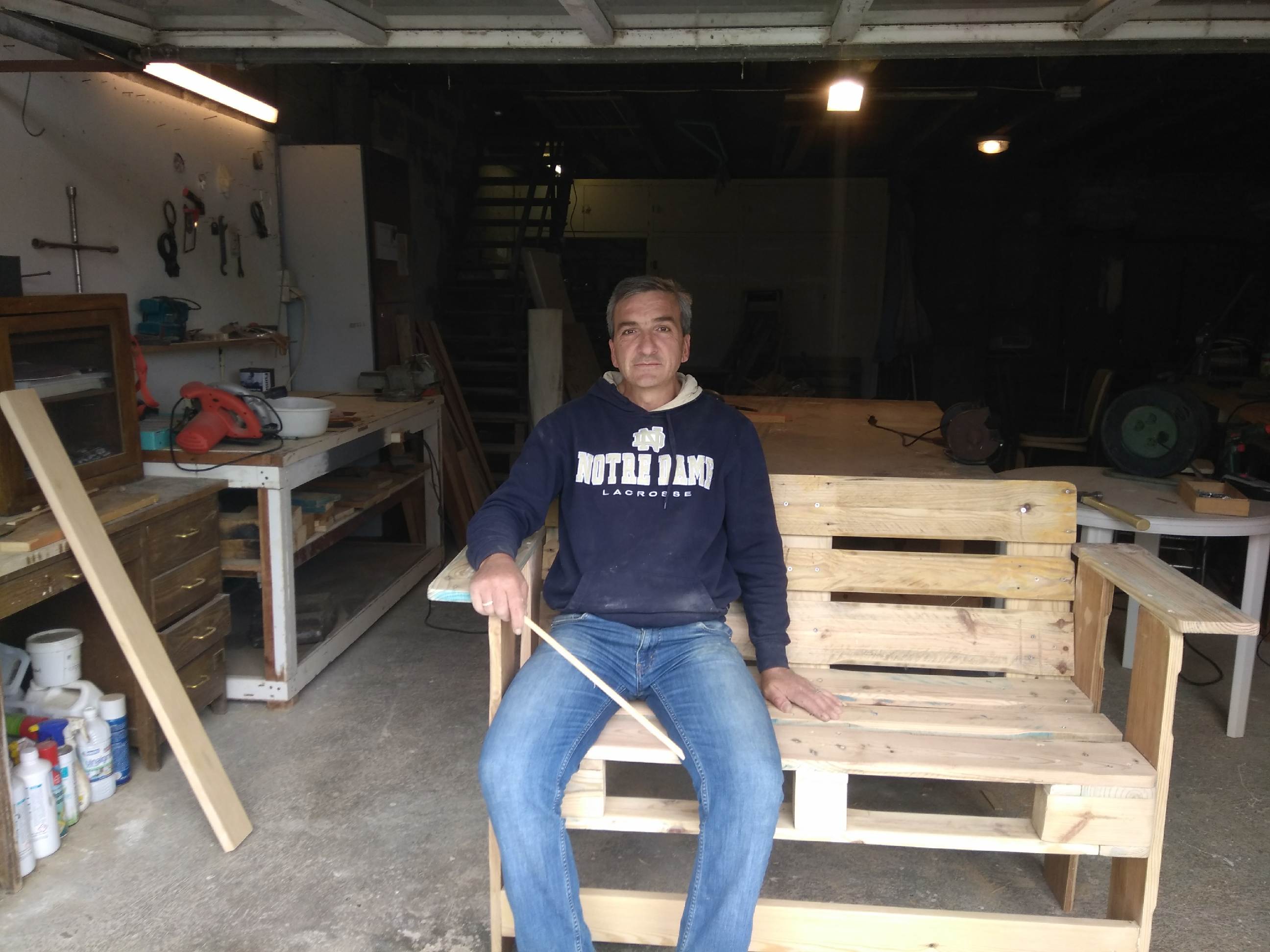 M. Karapetyan sur son banc
