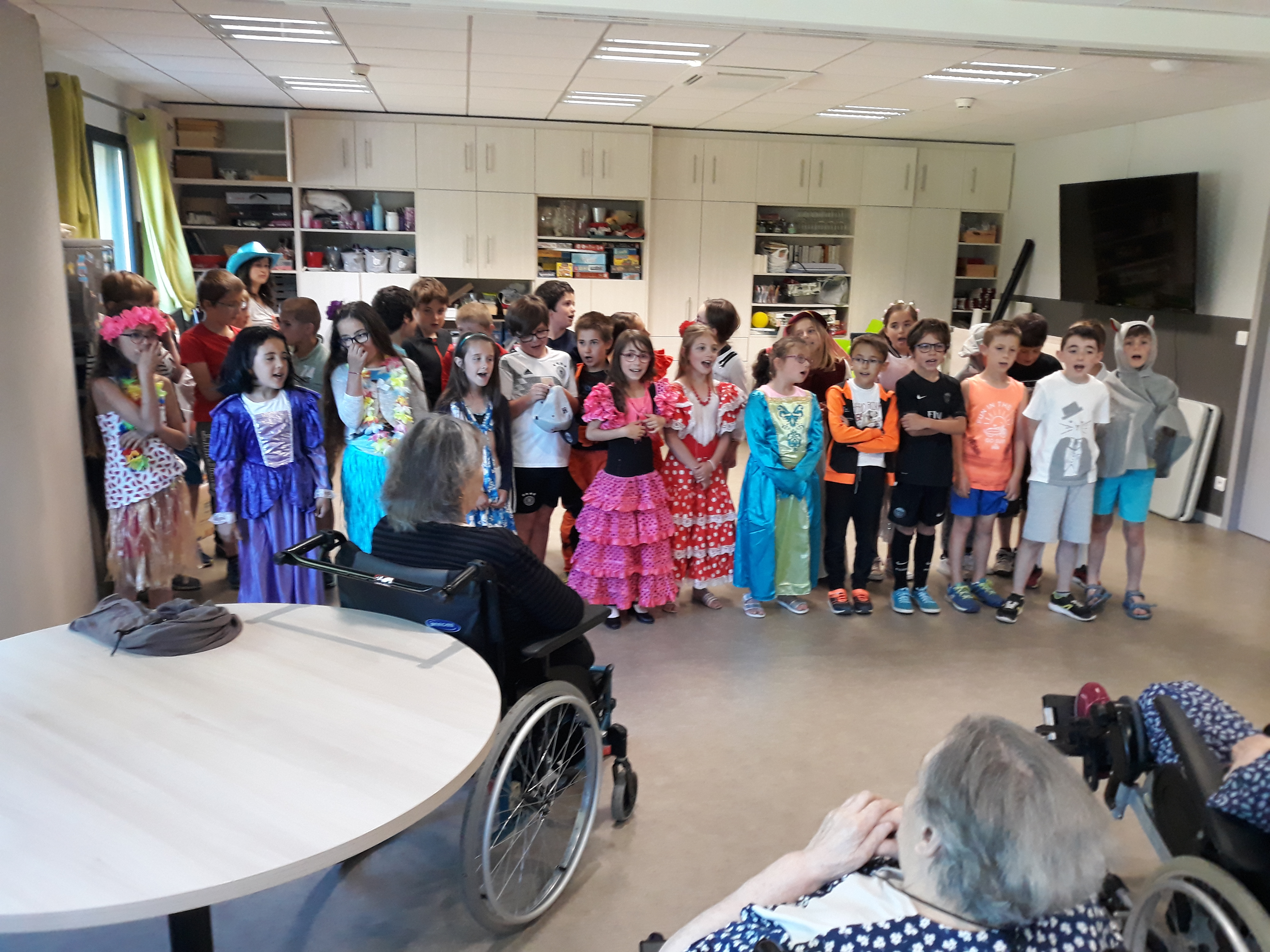 spectacle école