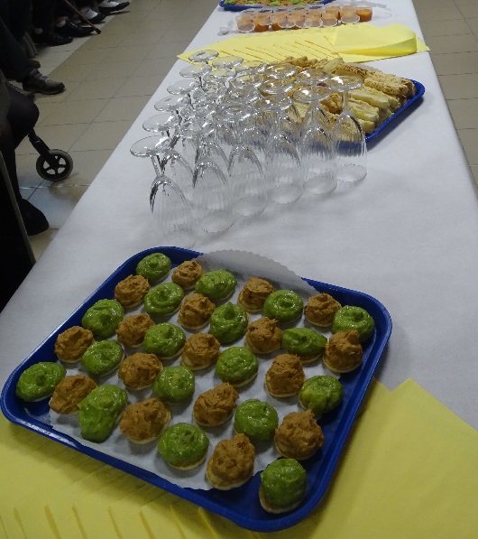 Inauguration de la blanchisserie à la Résidence COS Saint Philibert