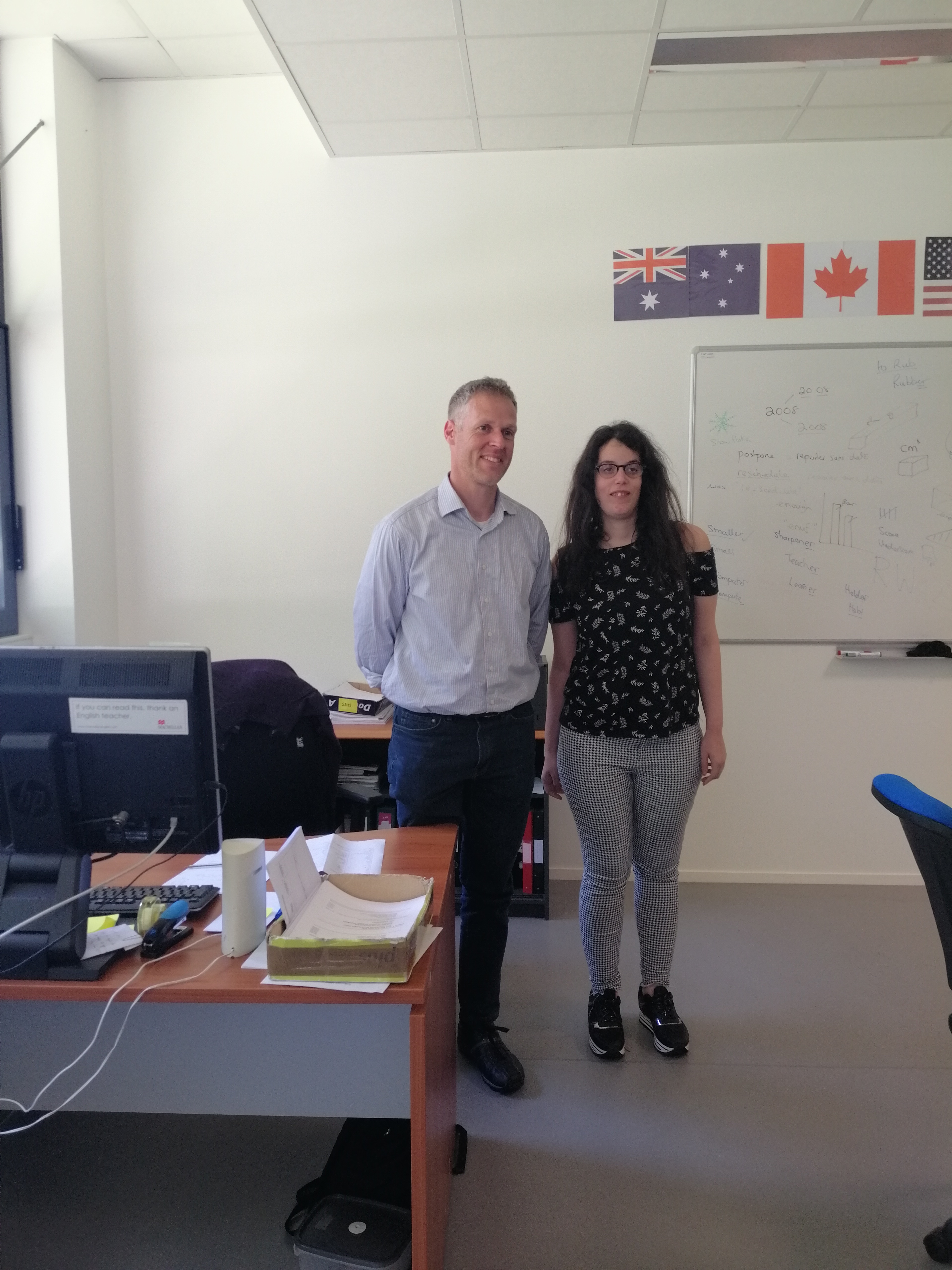 DuoDay 2019 au COS CRPF - Anglais