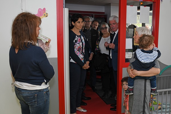 Visite de la Maison des assistantes maternelles