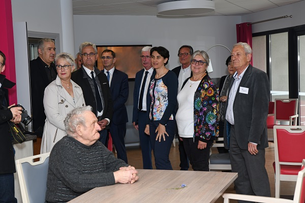 Visite de la résidence 