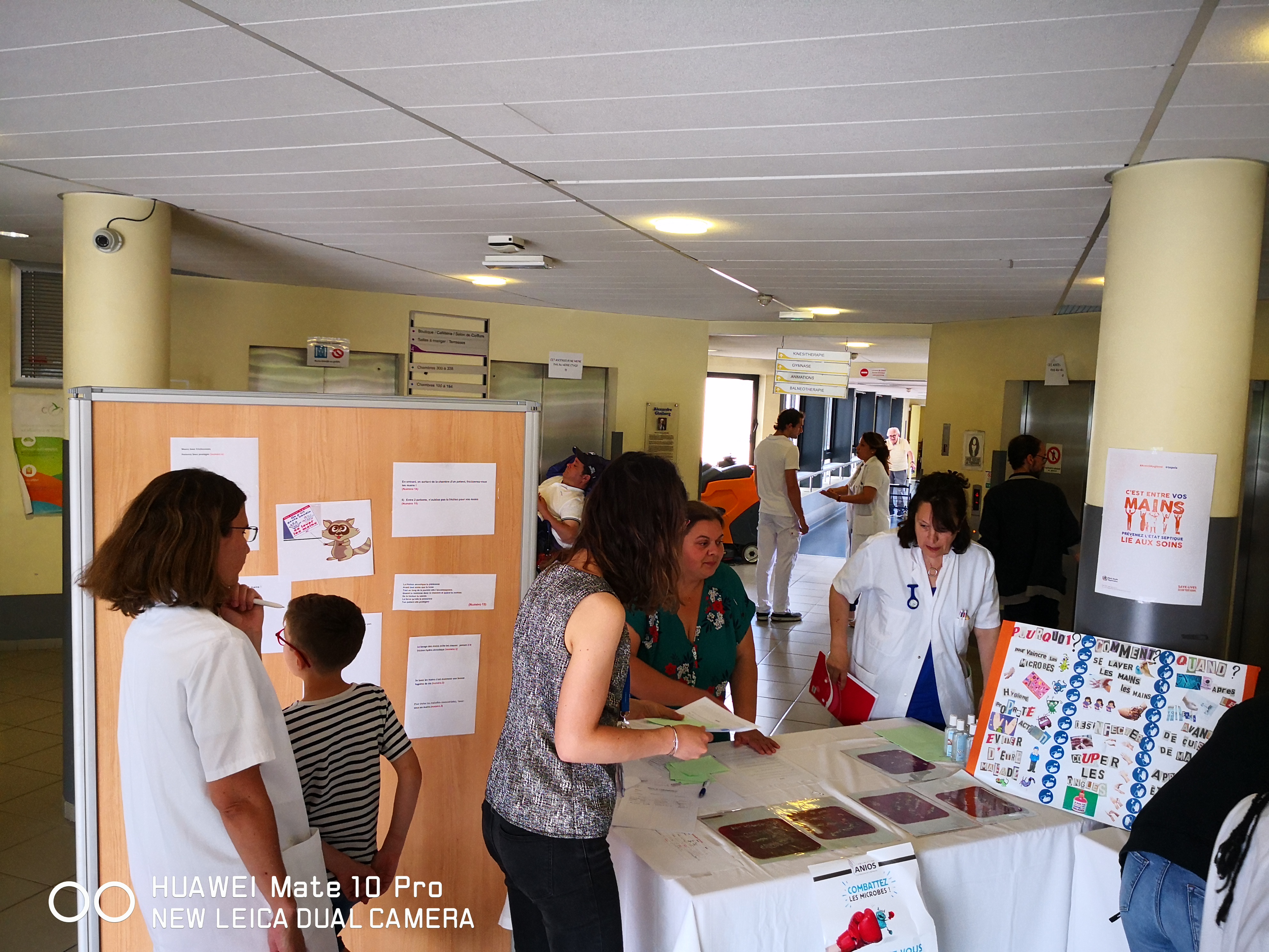Mission "Mains propres" au CMPR de Bobigny ! 
