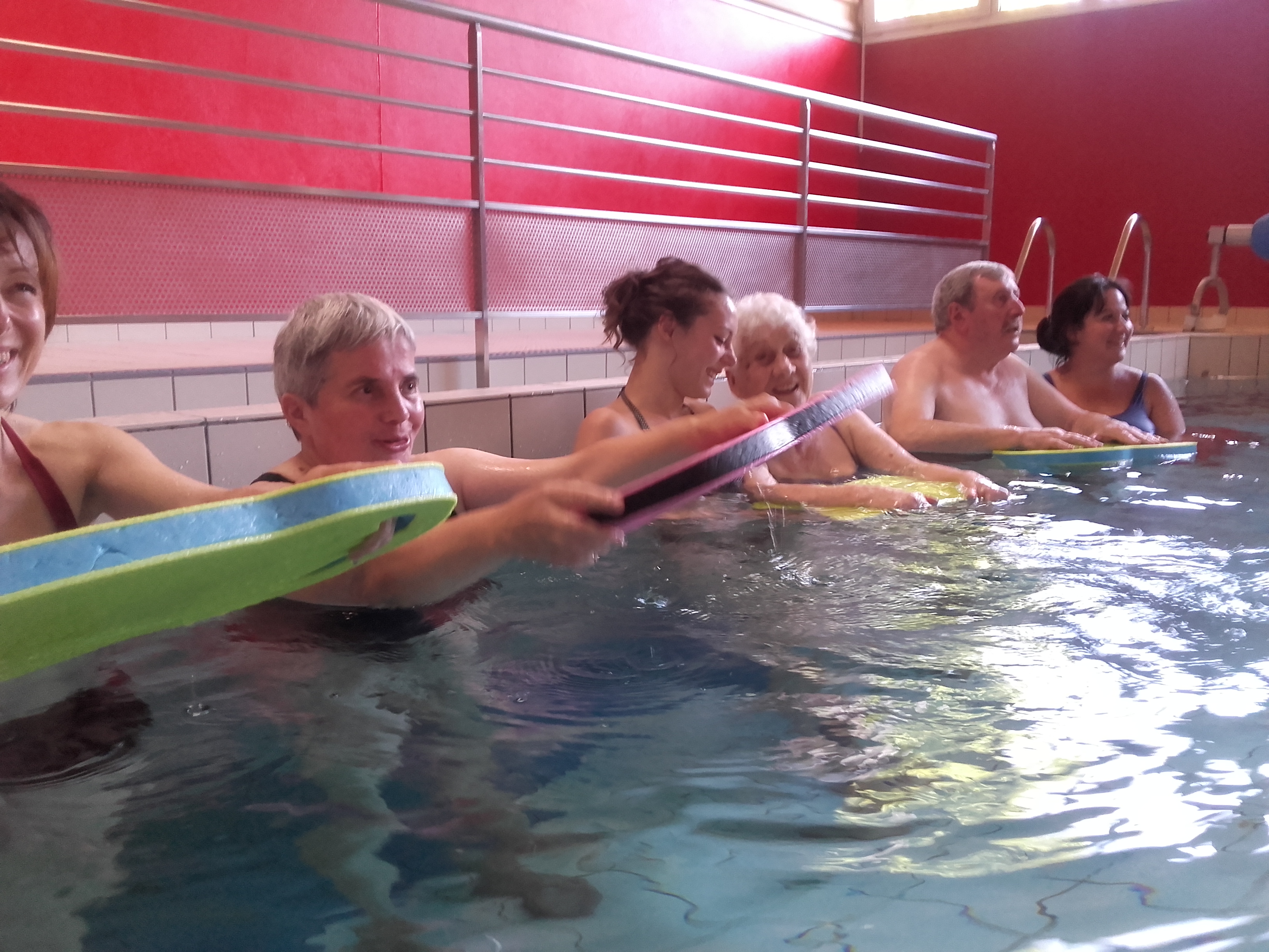 « Le Grand bain » pour 6 résidents de l’EHPAD COS Saint Philibert 
