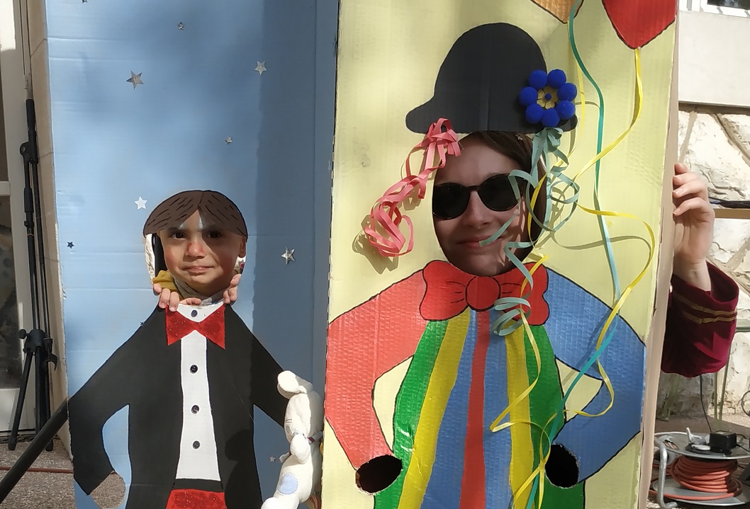 Carnaval avec la crèche Plif Plaf Plouf