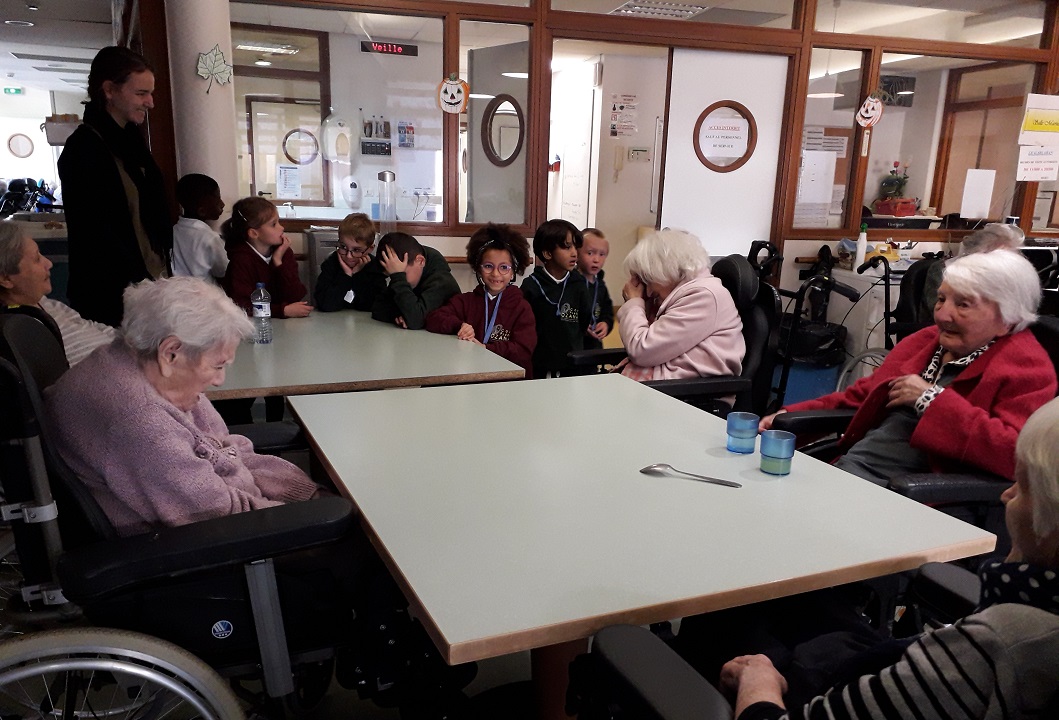 Le Cours Frédéric Ozanam au Garlaban - visites dans les services