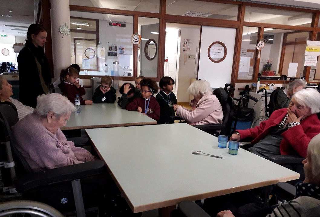Le Cours Frédéric Ozanam au Garlaban - visites dans les services