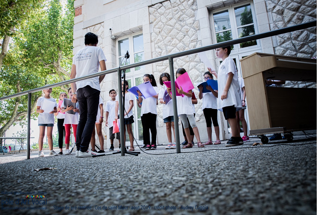 Maîtrise des Bouches-du-Rhône : première rencontre musicale