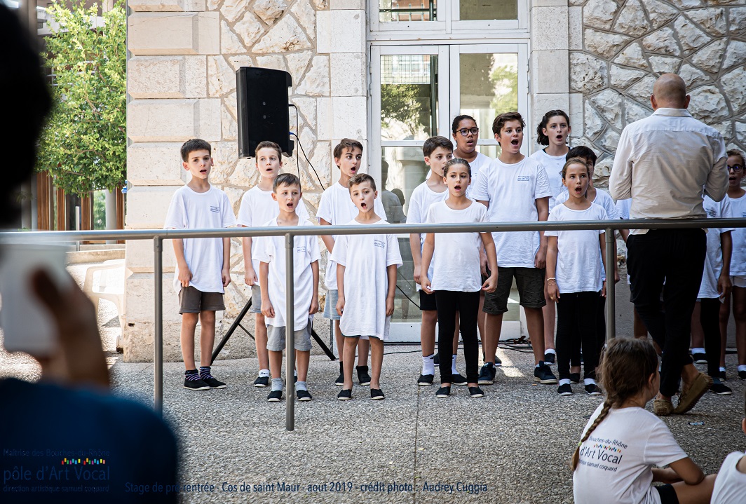 Maîtrise des Bouches-du-Rhône : première rencontre musicale