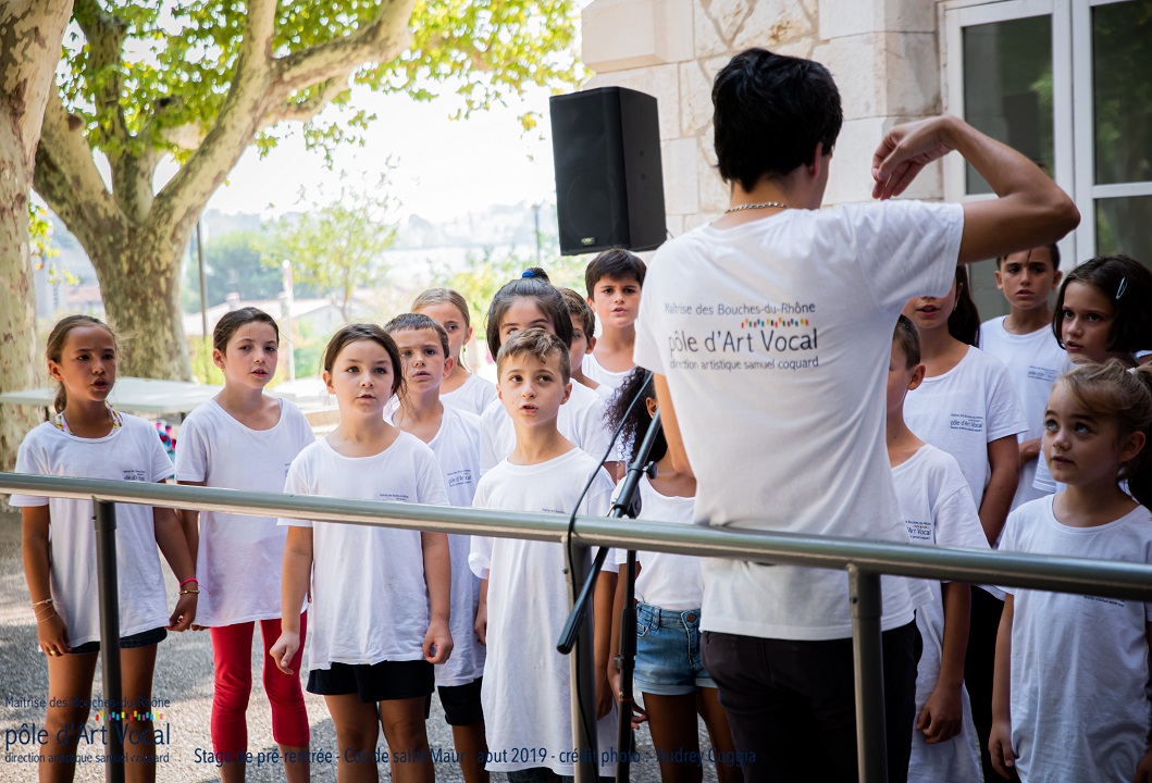 Maîtrise des Bouches-du-Rhône : première rencontre musicale
