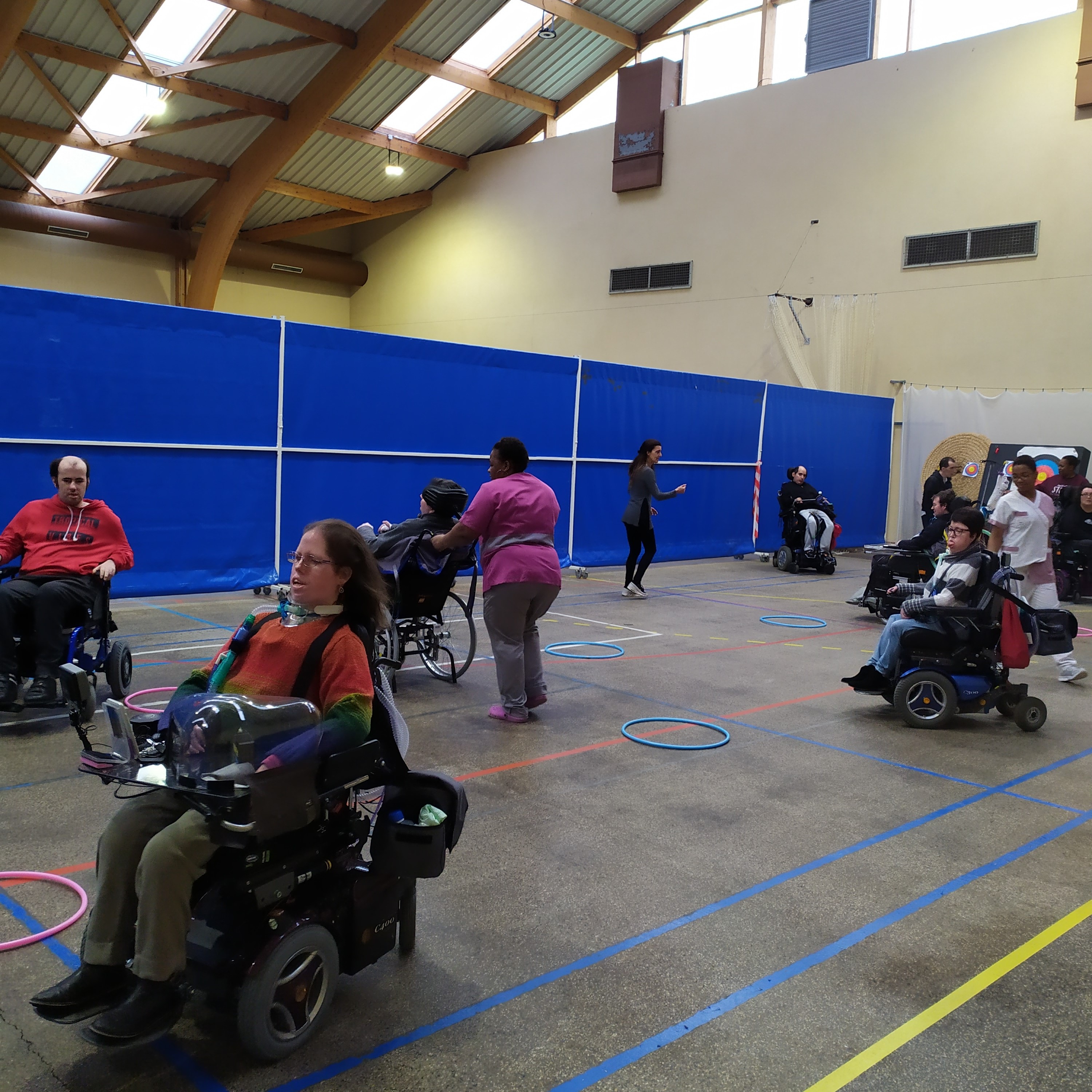Danse Fauteuil à la MAS de la Vallée du Lunain 4