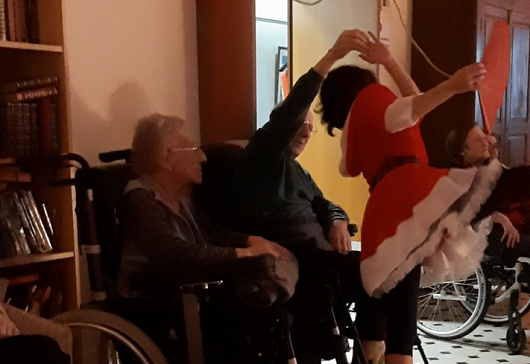 Spectacle de danse interactif