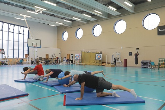 Gymnase - Cours collectif de renforcement musculaire
