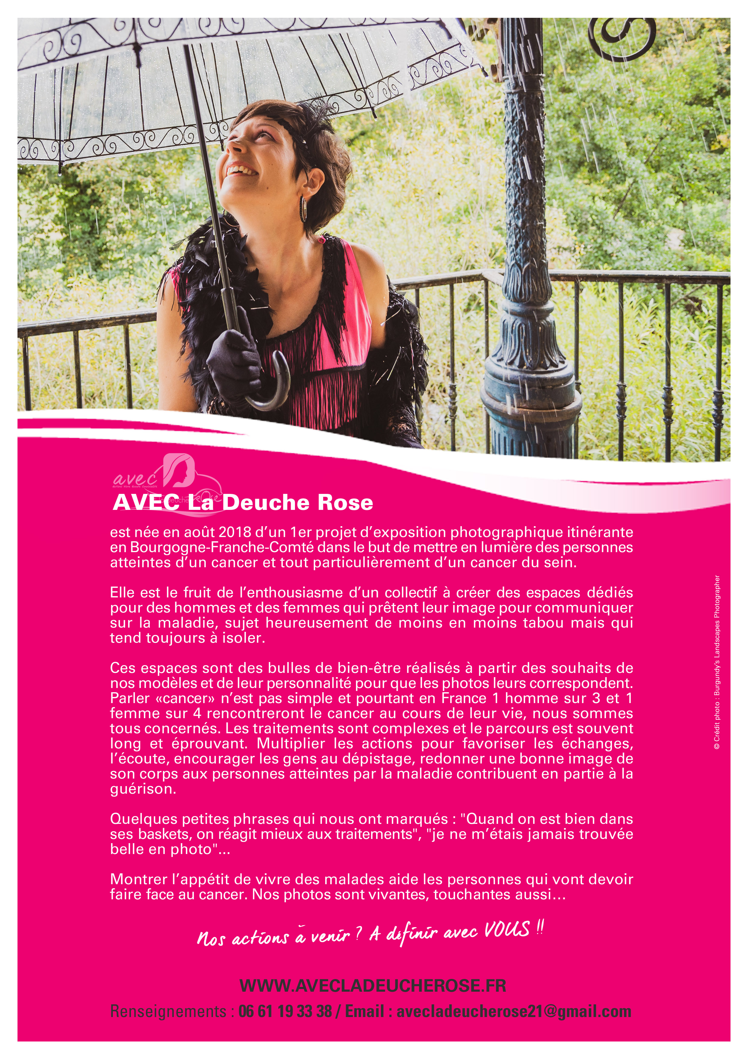 Un octobre en rose : affiche de l'exposition (3)