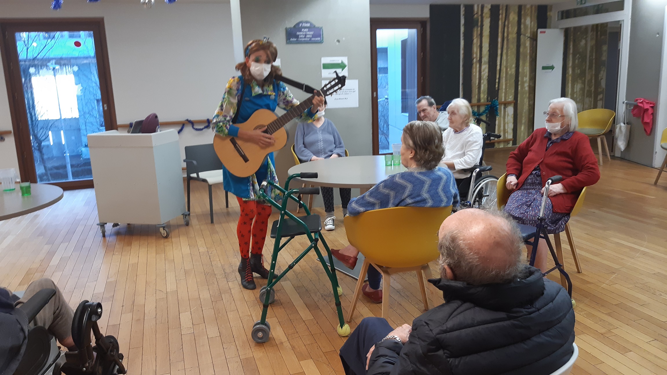 Clown et chanson
