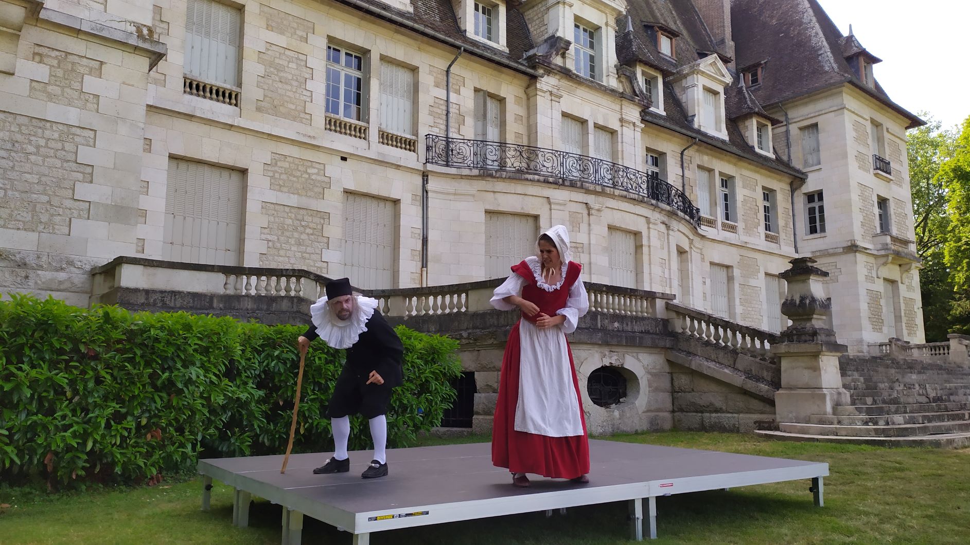 Quand Molière s'invite à la MAS de la Vallée du Lunain...2