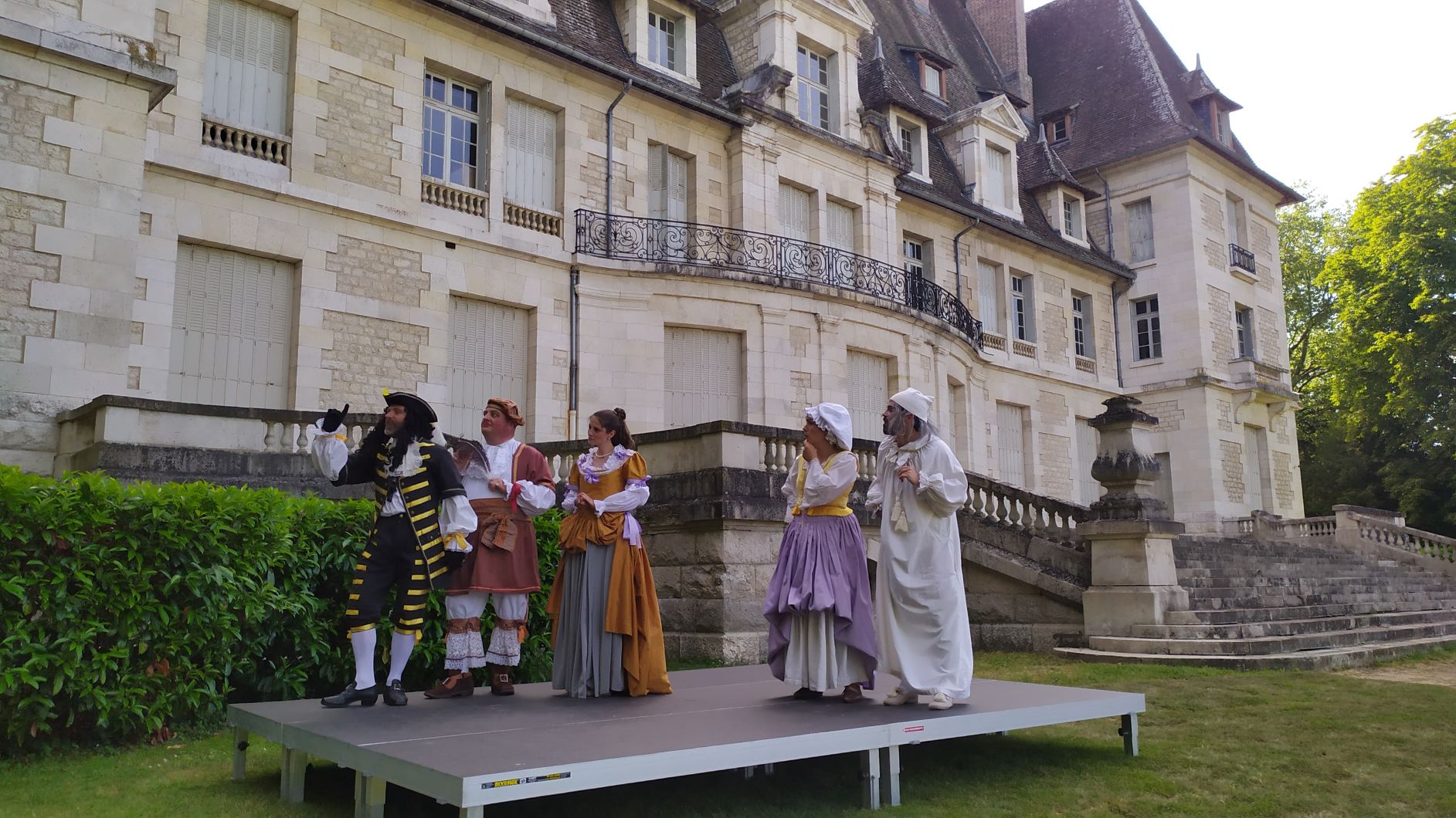 Quand Molière s'invite à la MAS de la Vallée du Lunain...