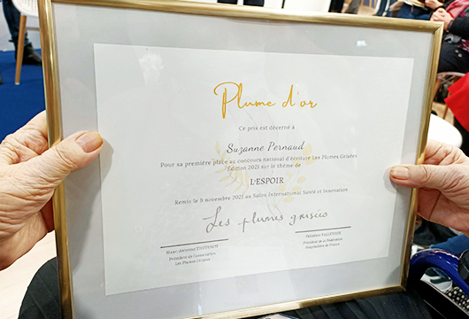 Concours national d’écriture : la plume qui valait de l’or à l’EHPAD COS Jeanne d’Arc