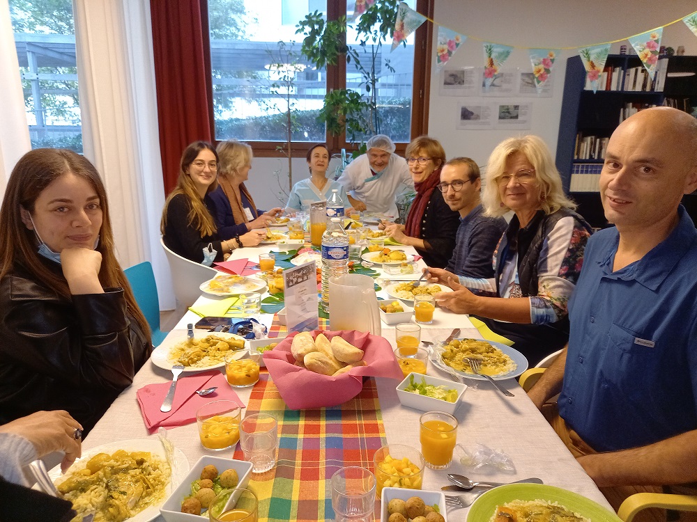 Repas d'équipe