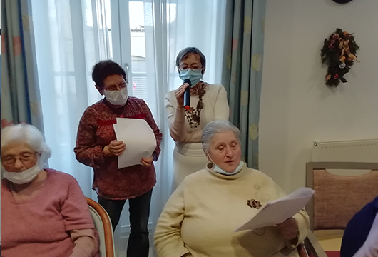 Atelier chant de Noël en visioconférences avec les enfants