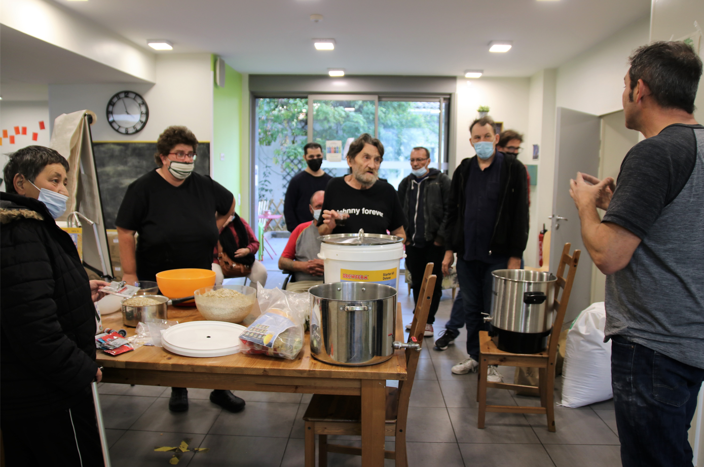 Formation brassage au Mascaret