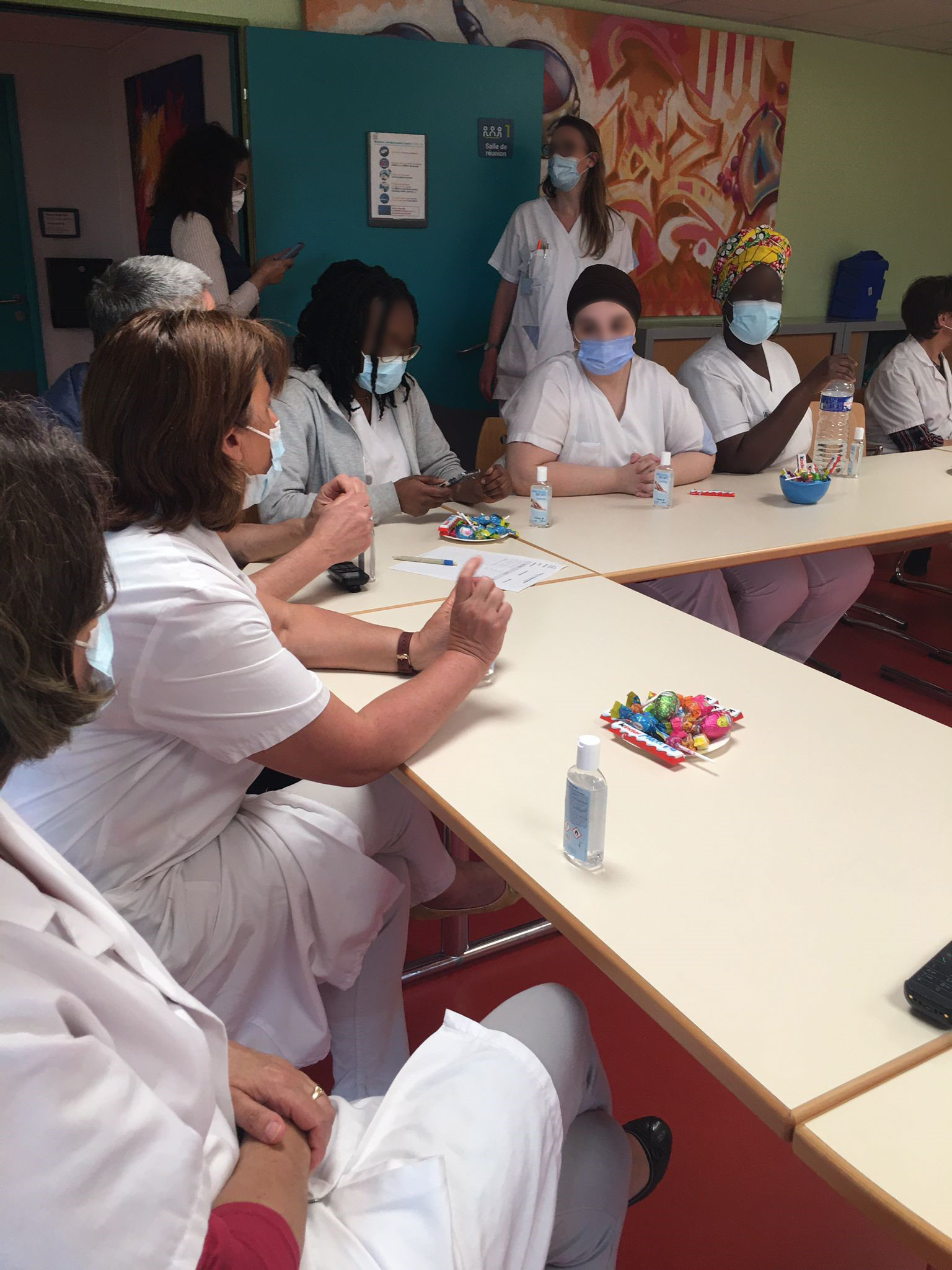 Sensibilisation à l'hygiène des mains