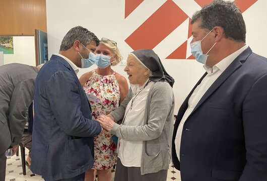 Les élus au contact des résidents