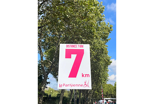 Fin de course pour les marcheuses et les coureuses du groupe 7km