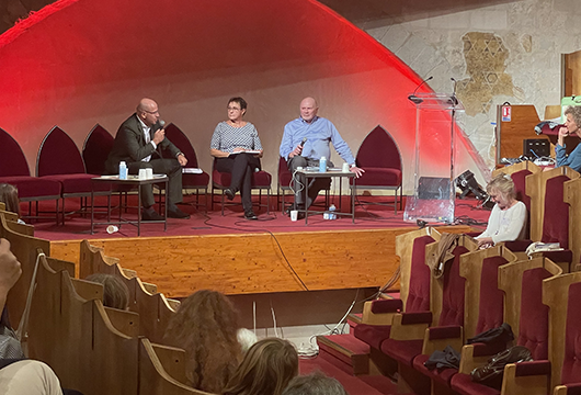 Intervention de Raphaël DIAZ, Directeur Général de la Fondation COS Alexandre Glasberg qui a pris la parole pour conclure le colloque et remercier l'ensemble des intervenants et participants
