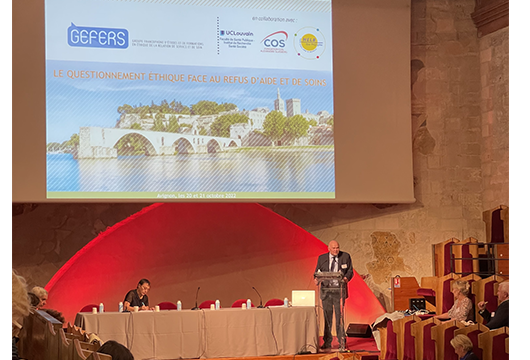 Ouverture du Colloque par Walter Hesbeen, Responsable Pédagogique du GEFERS