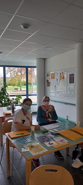 Pasteur mois sans tabac Aurélie et Delphine
