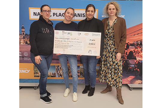 remise des prix du concours de la semaine de la sécurité des patients 2022