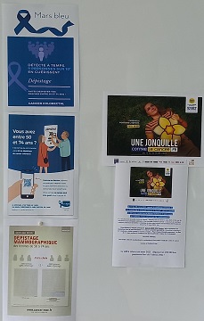 Affichage à Pasteur