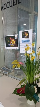 Affichage accueil Pasteur