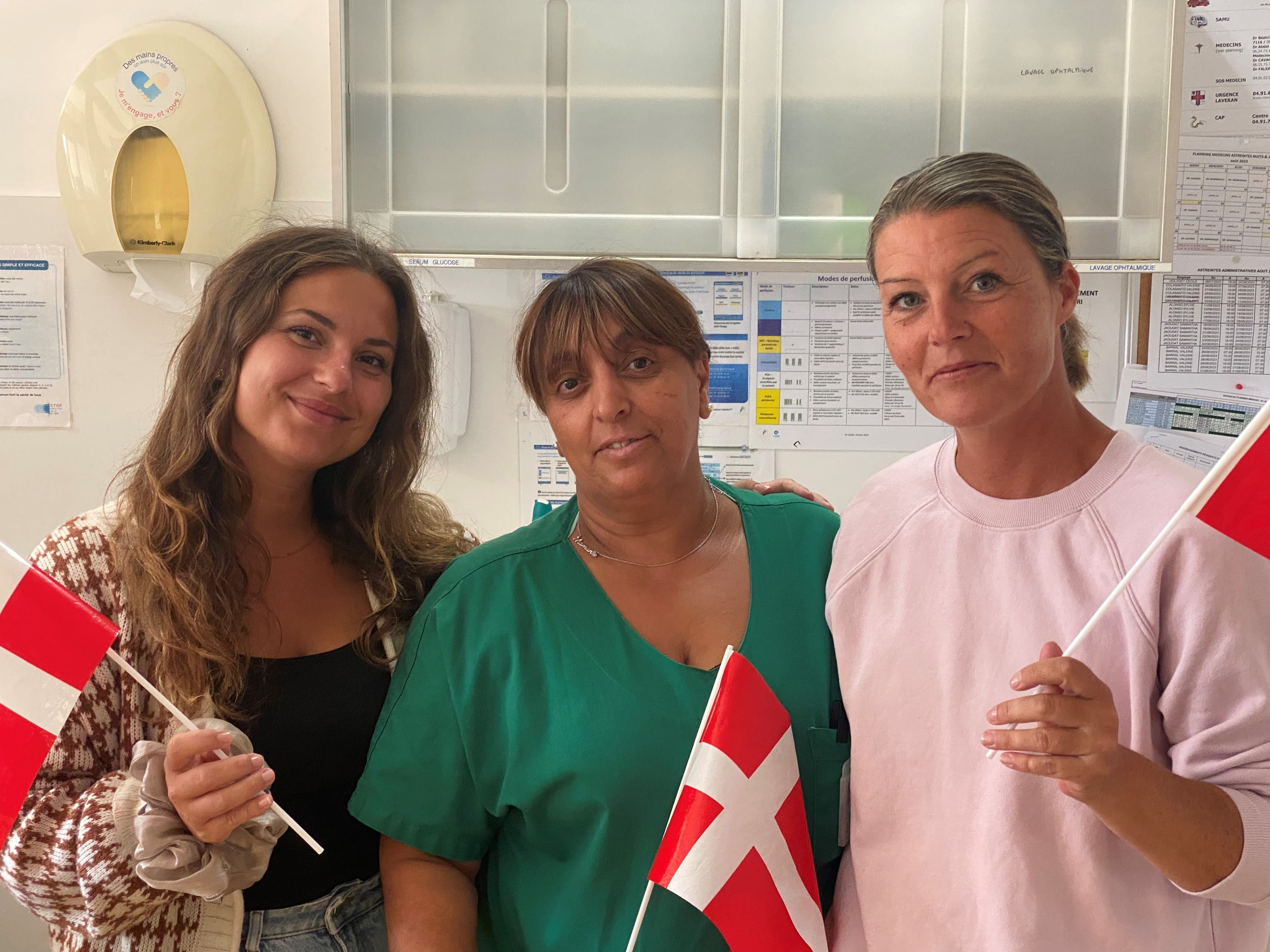 Erasmus + : arrivée de Maja et Camilla