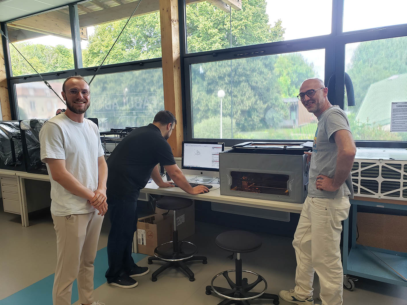 Le Fablab du COS CRPF