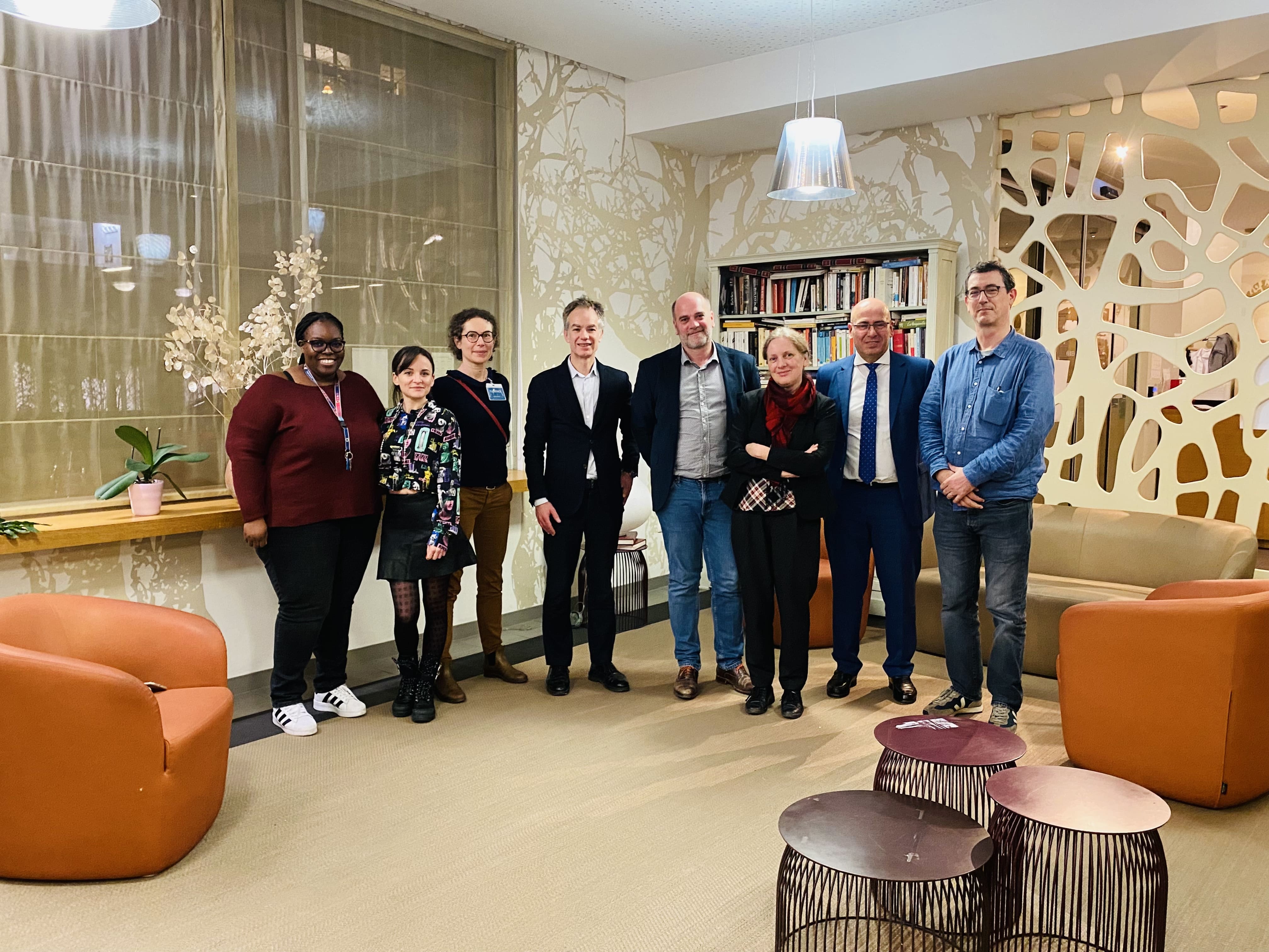 Visite à l’Ehpad COS Alice Guy de M. Jean-Philippe VINQUANT