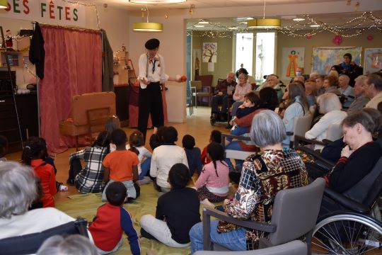Noël des enfants du personnel de l'EHPAD