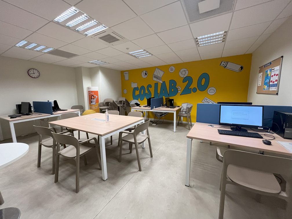 La nouvelle salle informatique