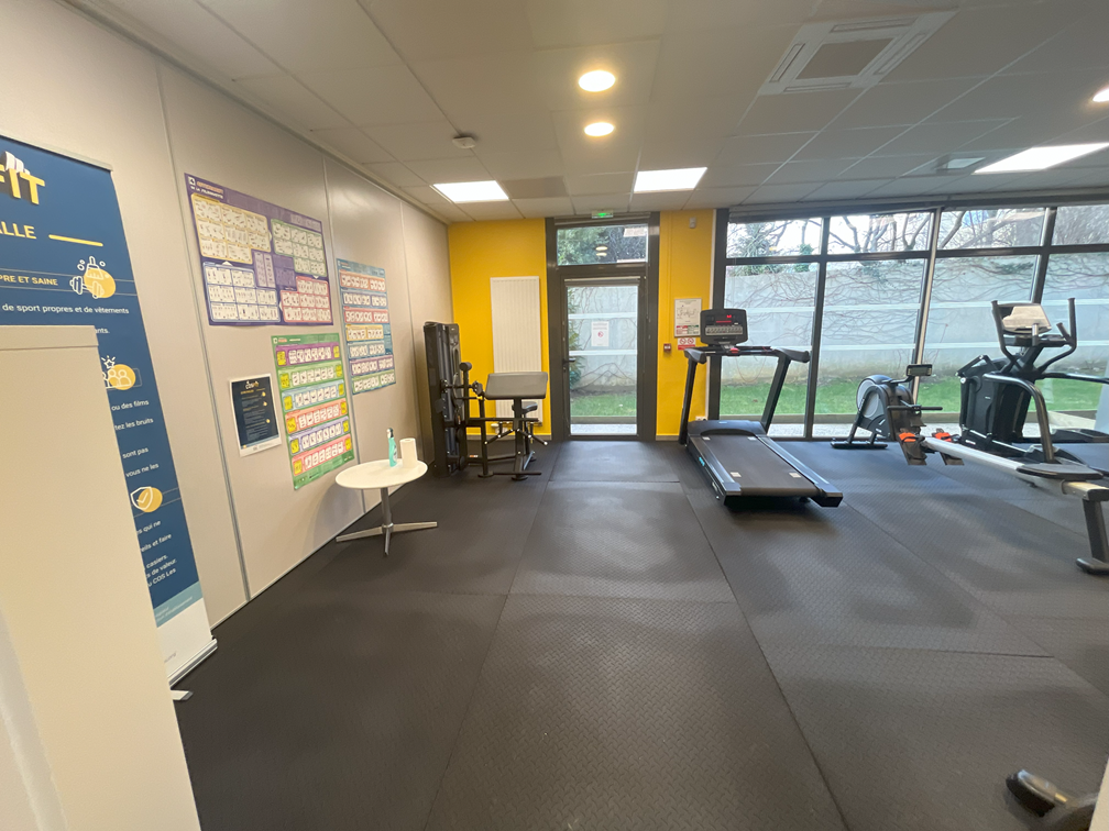 Une salle rééquipée pour favoriser la pratique sportive