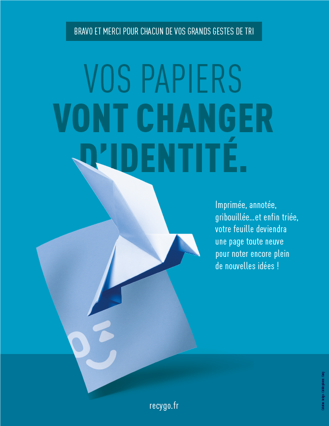Nous recyclons le papier