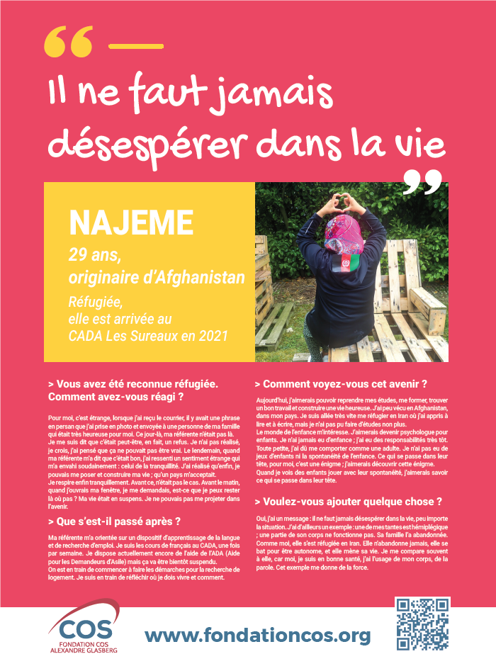 Les panneaux de l'exposition