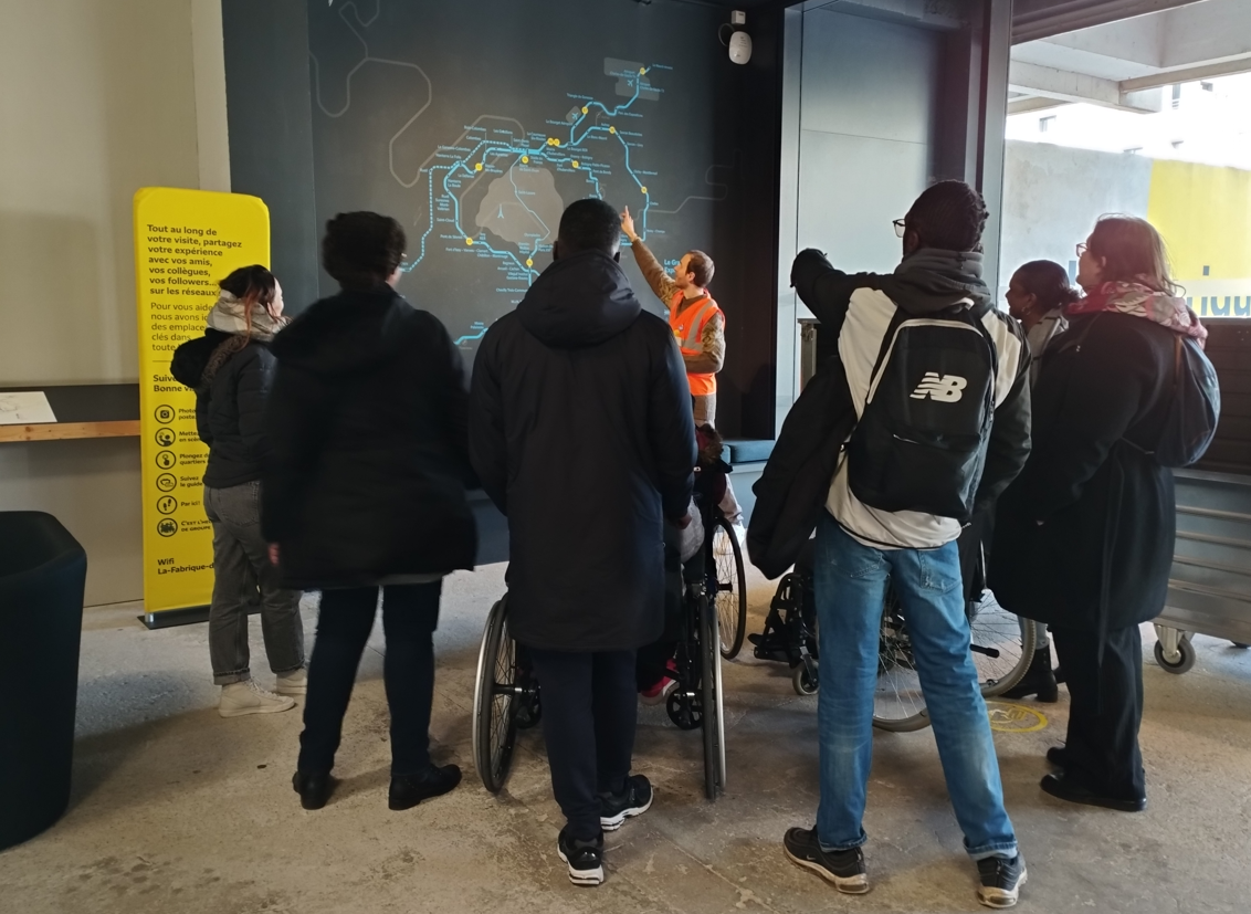 Visite de la "Fabrique du métro"