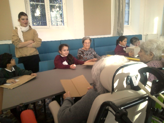 Les ateliers avec l’école Ozaman