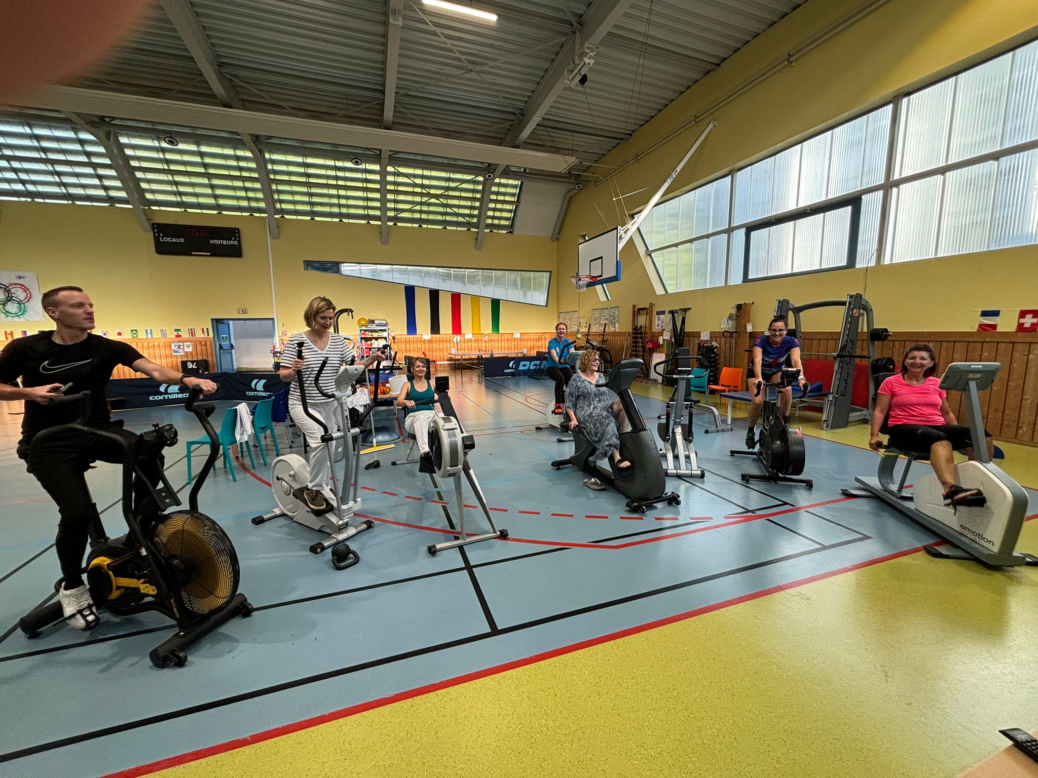 Les sportifs du matin !