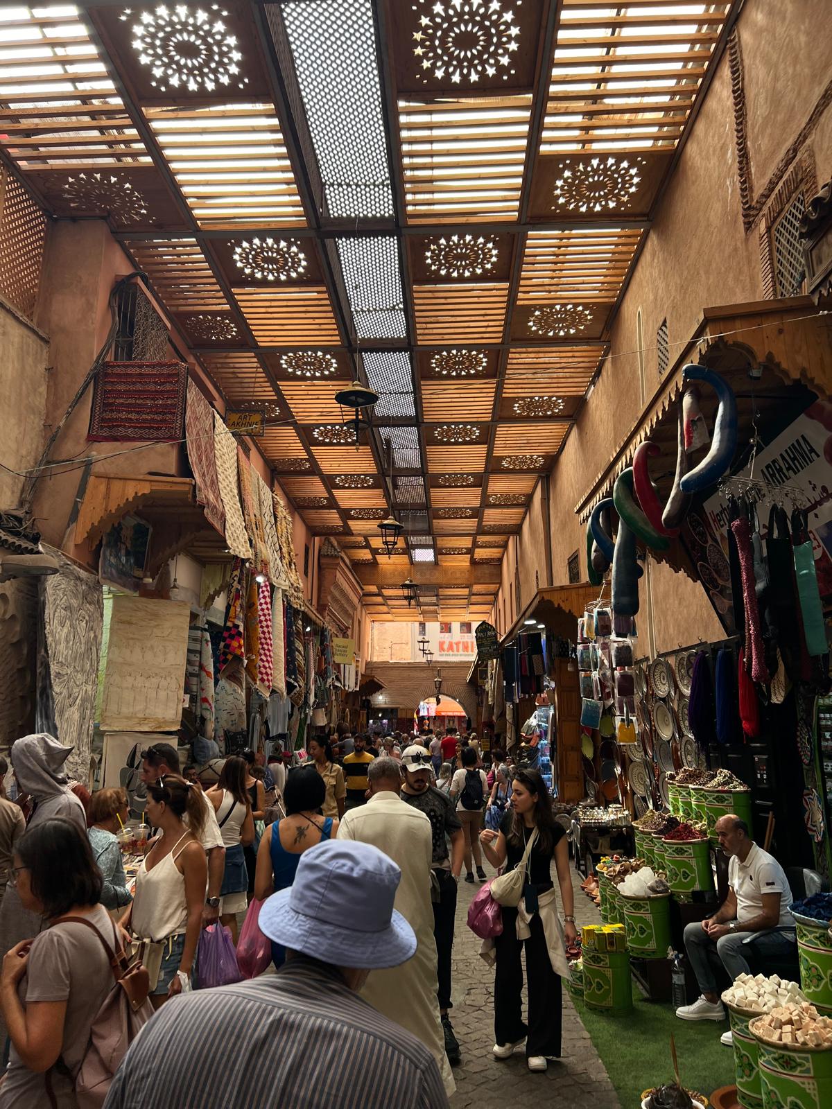 visite du souk de Marrakech